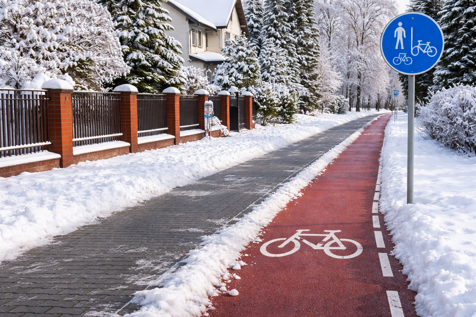 Kto odpowiada za odśnieżanie przy posesji? Nowy spór o obowiązki właścicieli domów