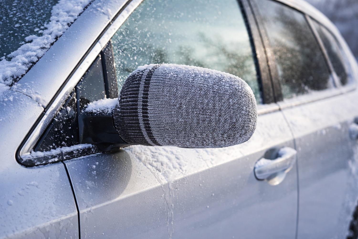 Prosty trik na zamarznięte lusterka – czy działa?