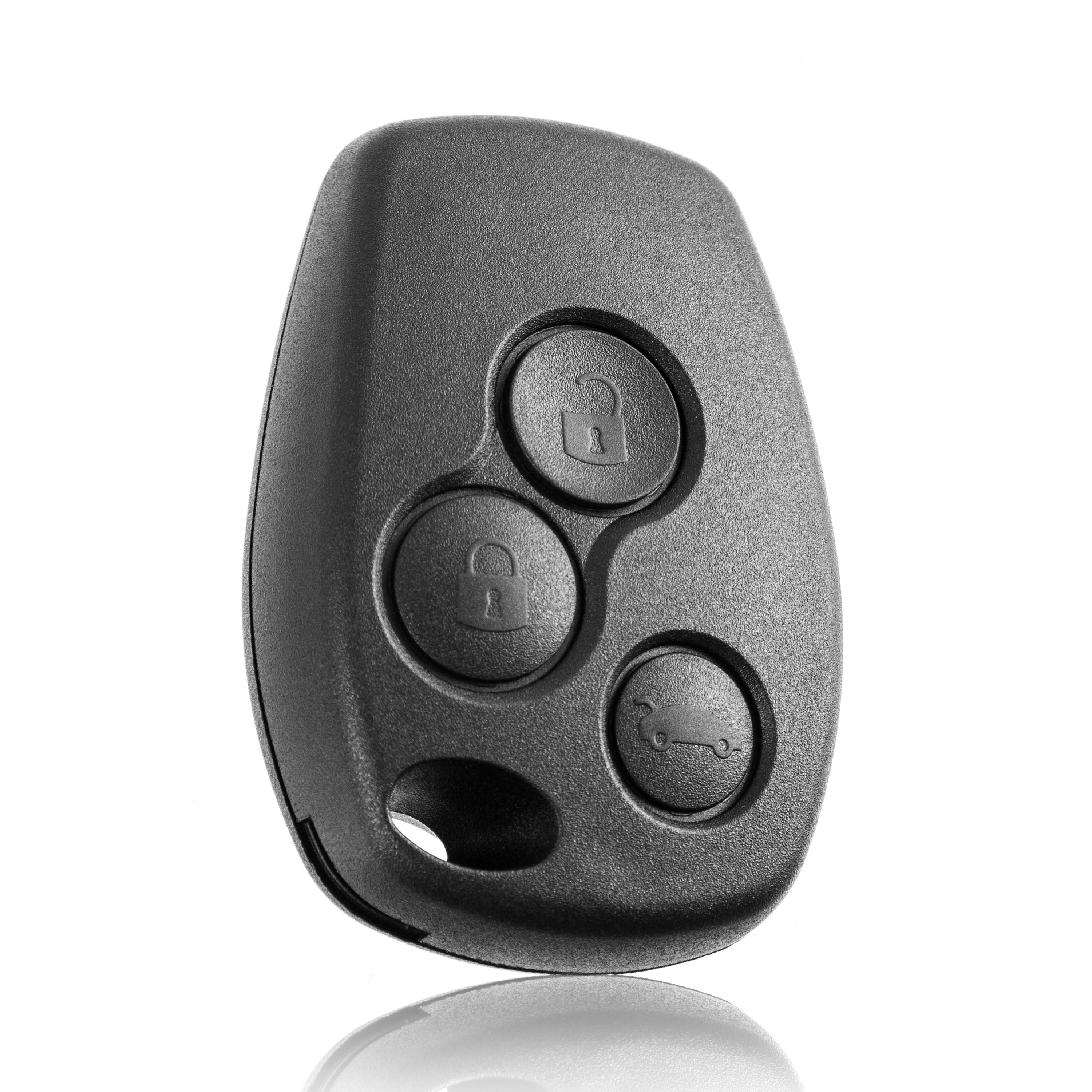OBUDOWA KLUCZYK PILOT DO RENAULT TRAFIC MASTER DACIA SANDERO LOGAN DUSTER 3-Przyciski Grot 9x3mm