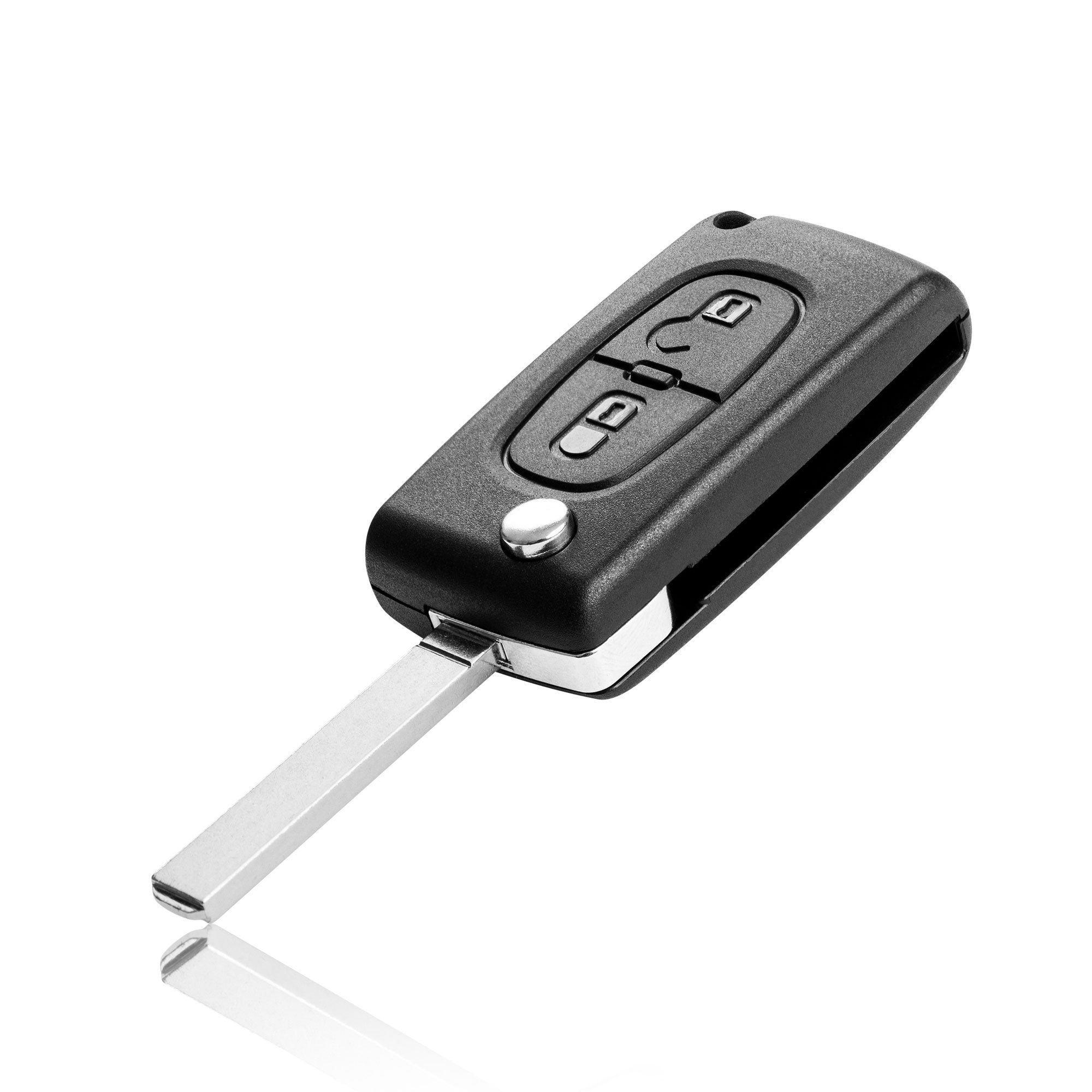 Obudowa kluczyka do Peugeot / Citroën – 2 przyciski (CE0523)