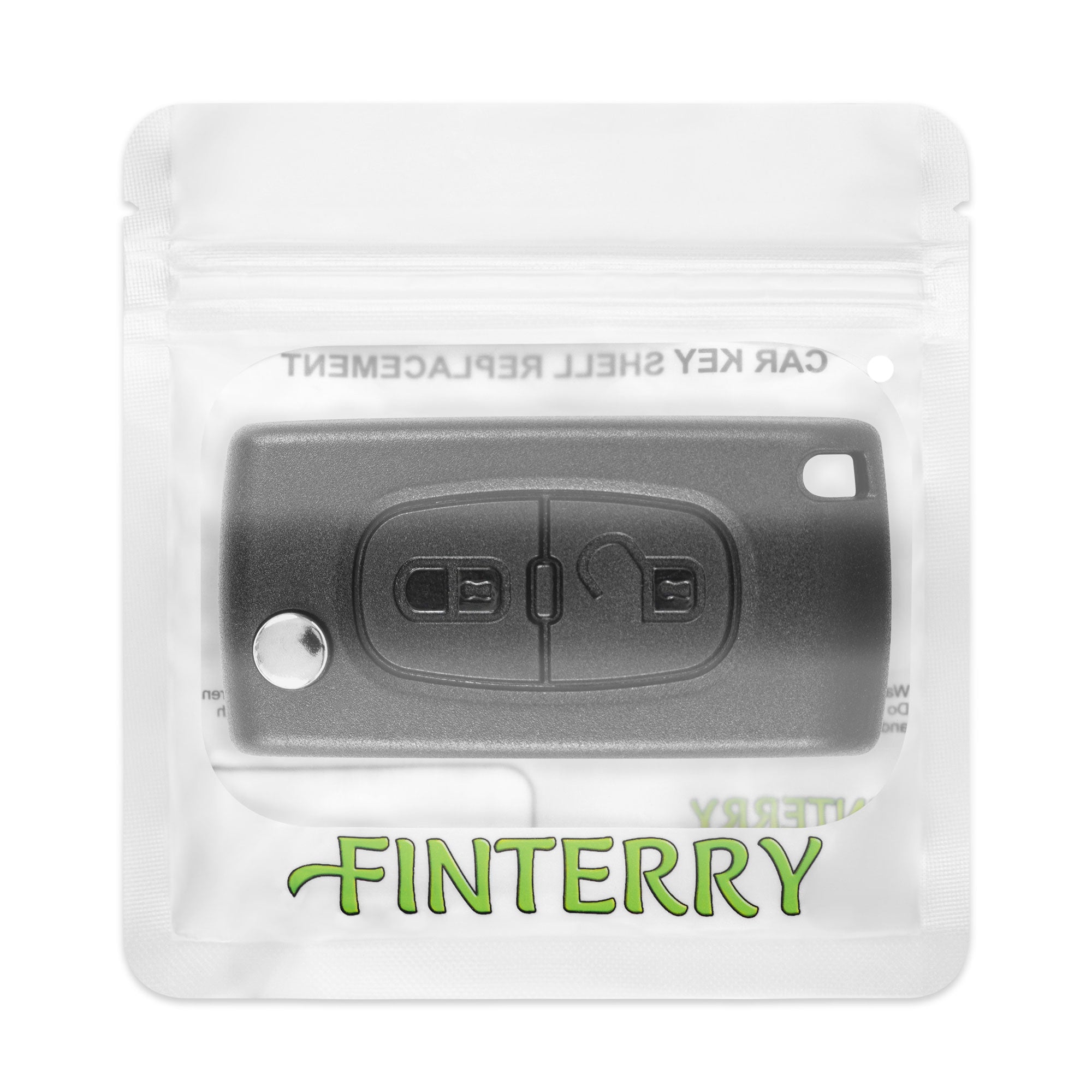 Obudowa kluczyka do Peugeot / Citroën – 2 przyciski (CE0523)