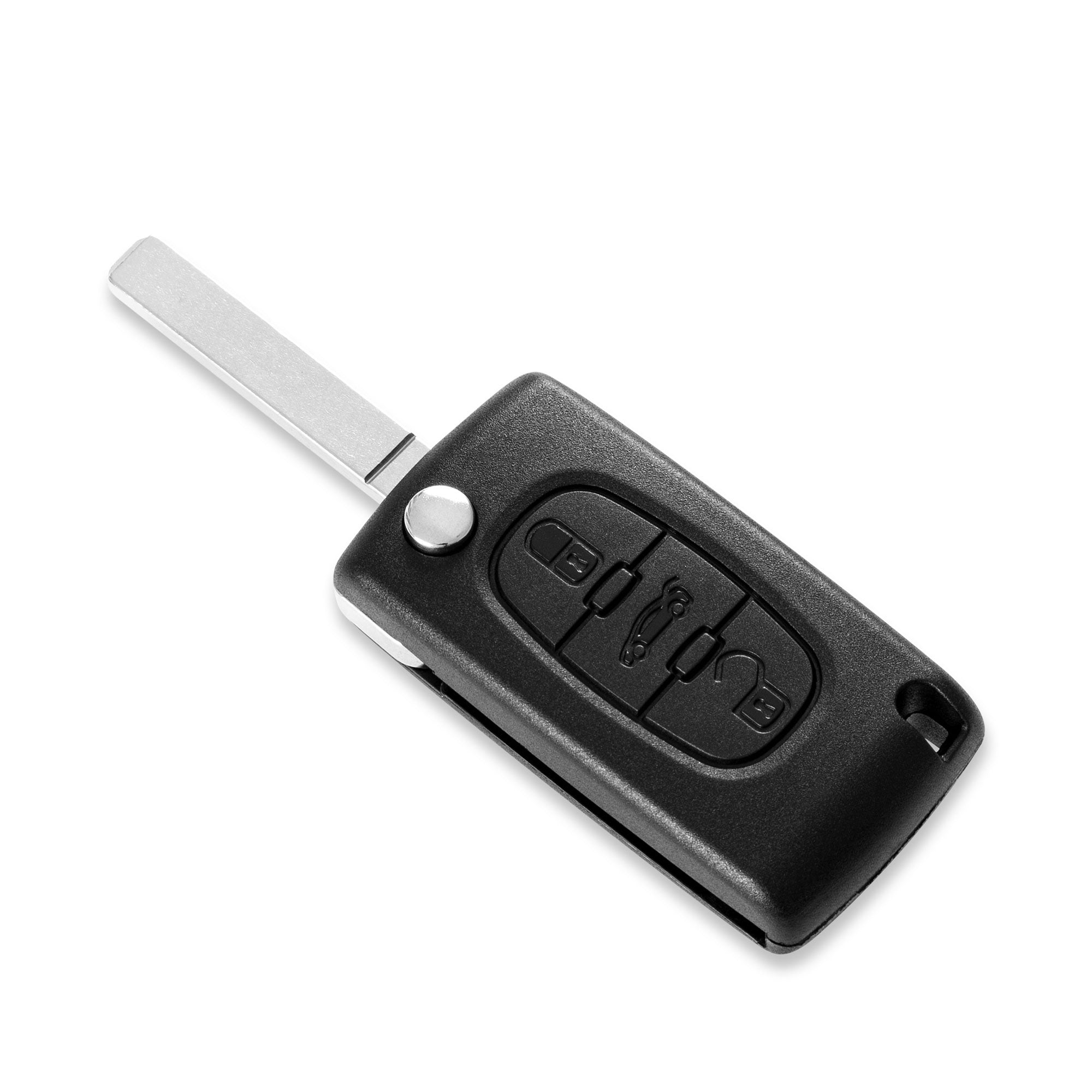 Obudowa kluczyka do Peugeot / Citroën – 3 przyciski (CE0536)
