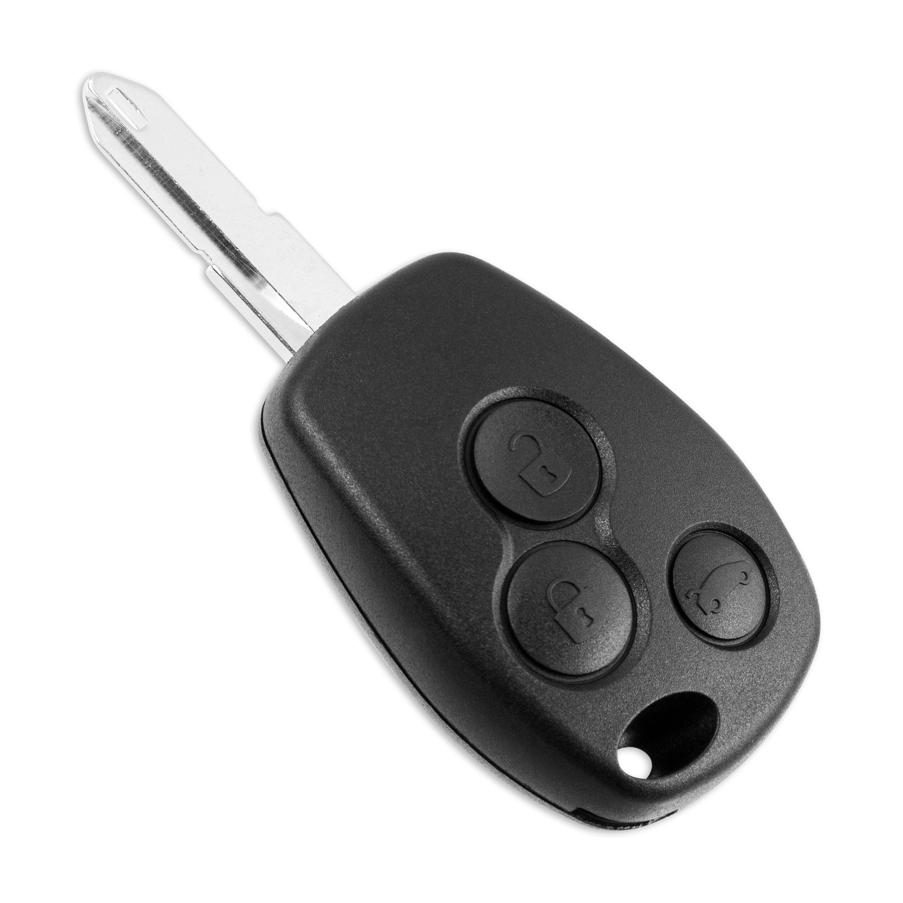 Renault key cover – 3 buttons | with metal tip