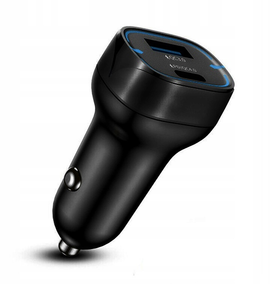 Ładowarka Samochodowa QC 38W USB-A USB-C