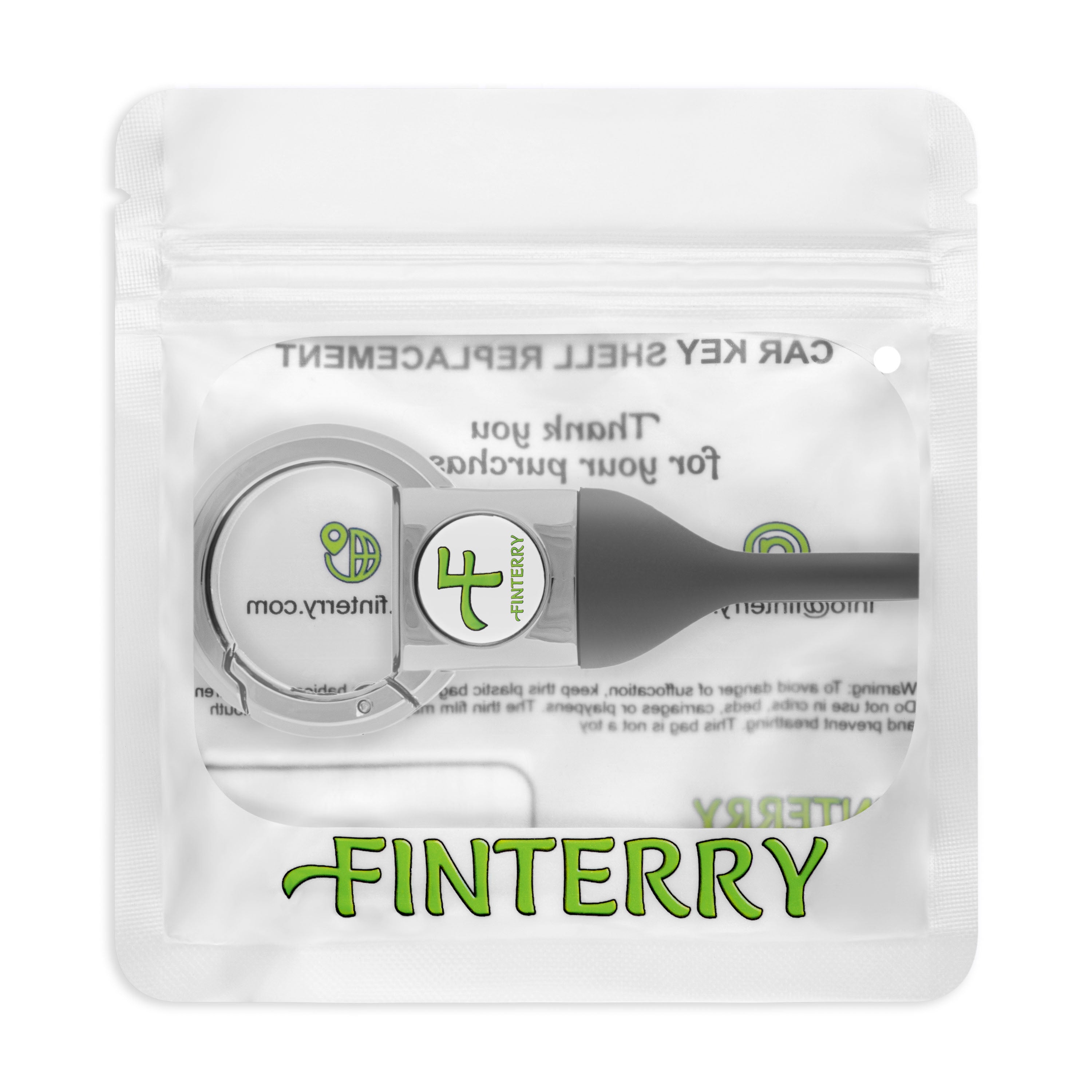 Finterra keychain – metal, clasp