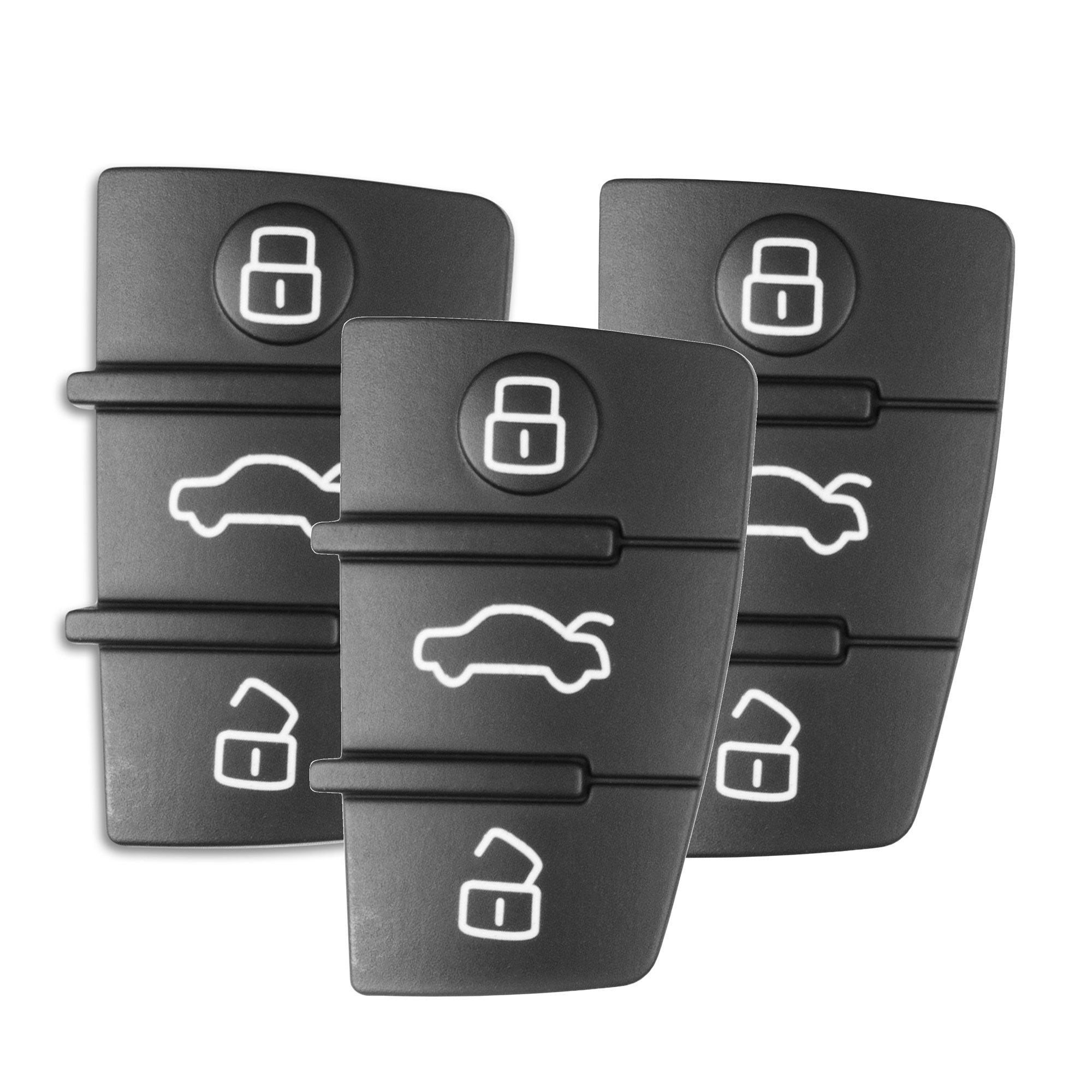 GUMKA PRZYCISKI KLUCZYK PILOT DO AUDI A1 A3 A4 A5 A6 A8 Q3 Q5 Q7 TT