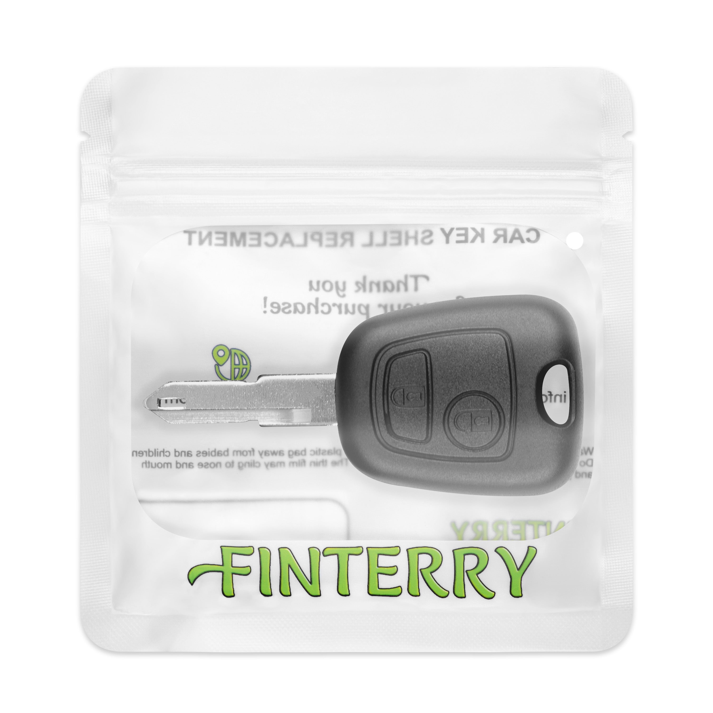 Obudowa kluczyka Peugeot / Citroën / Toyota – 2 przyciski (z grotem)