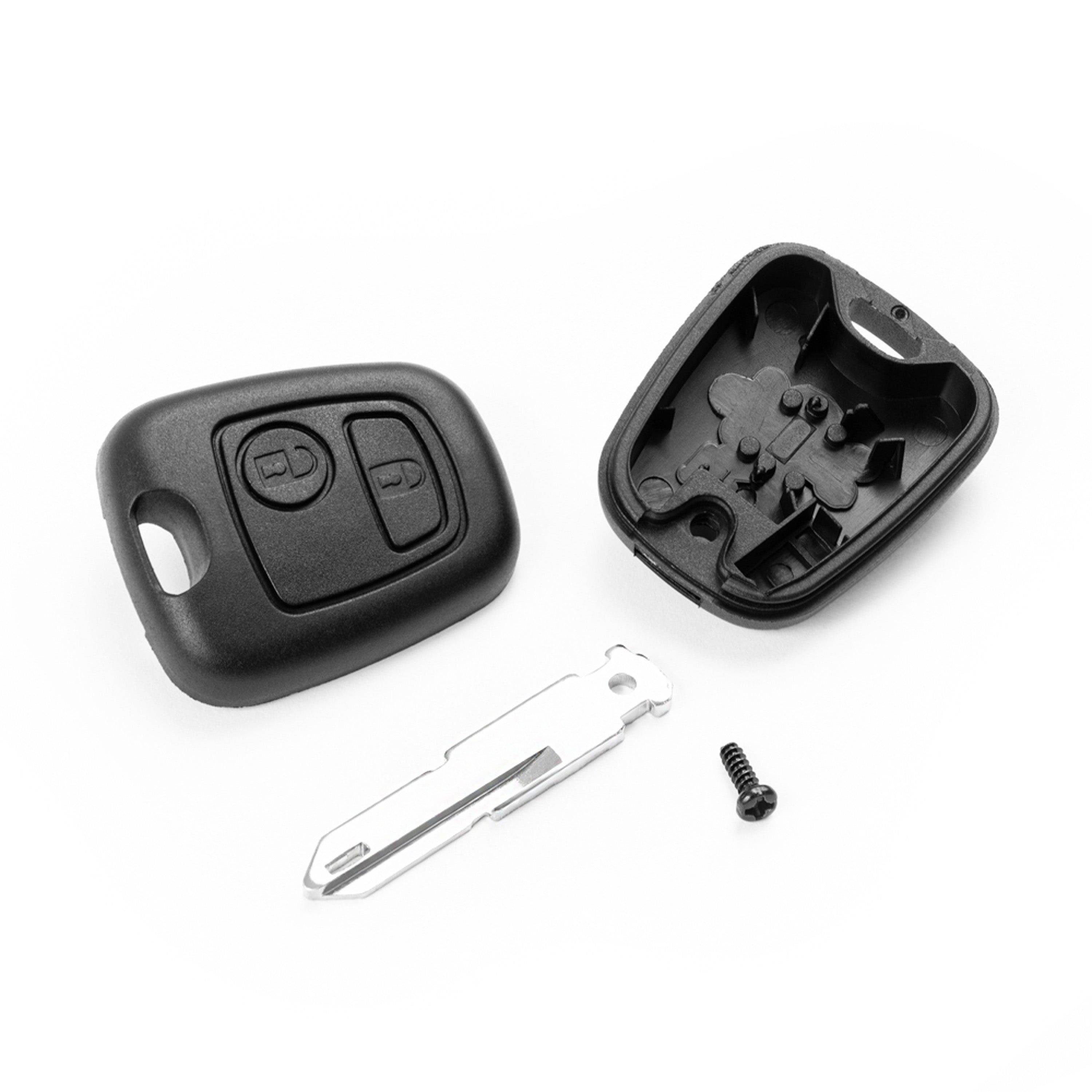 Obudowa kluczyka Peugeot / Citroën / Toyota – 2 przyciski (z grotem)