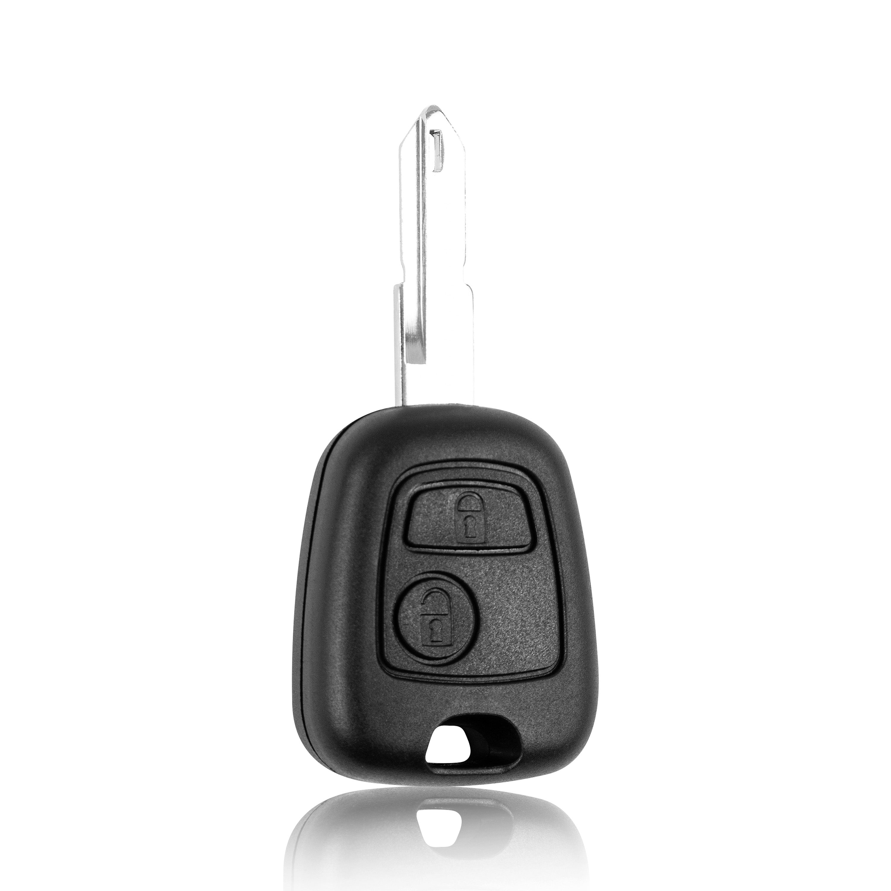 Obudowa kluczyka Peugeot / Citroën / Toyota – 2 przyciski (z grotem)