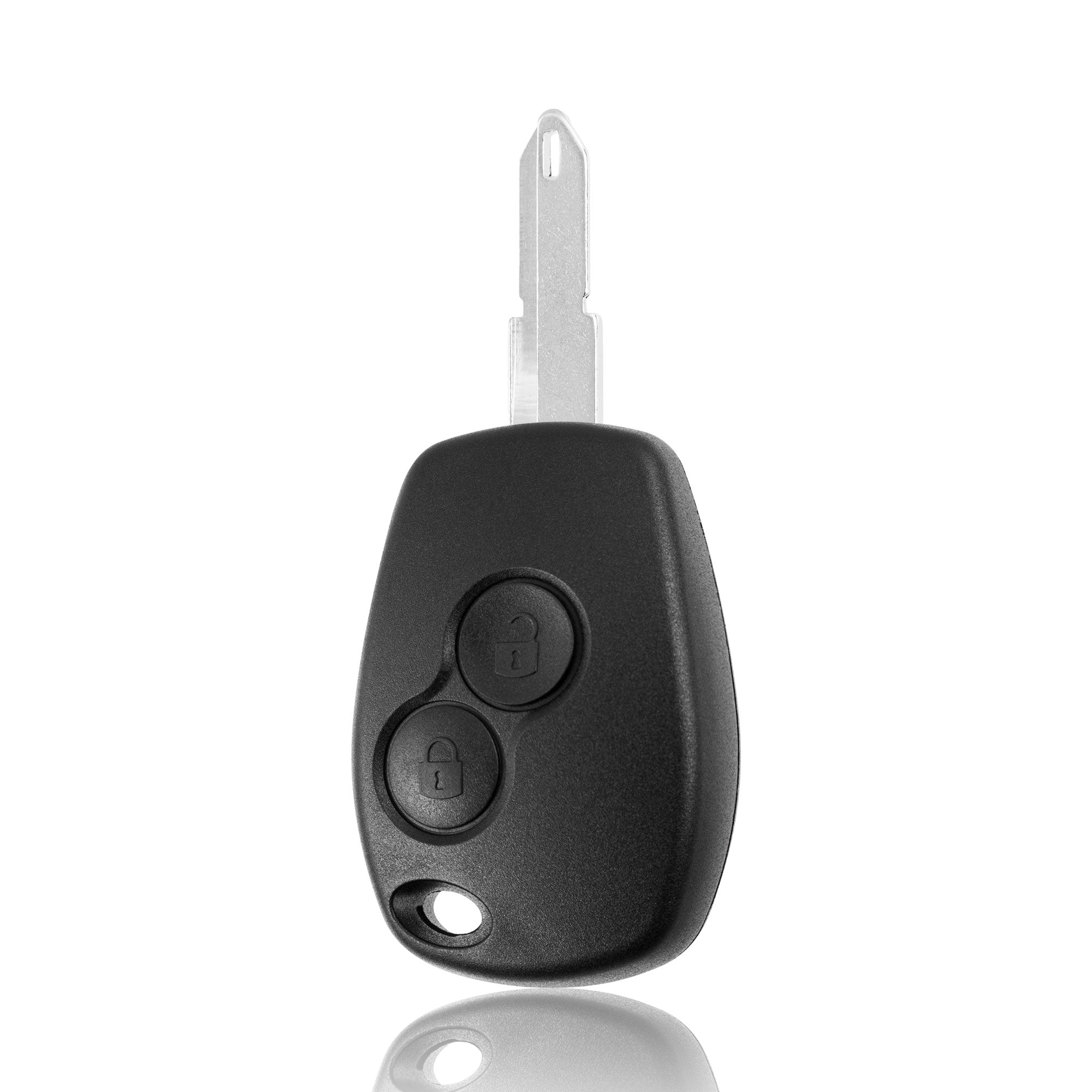 Renault / Dacia / Opel key cover – 2 buttons version with metal blade