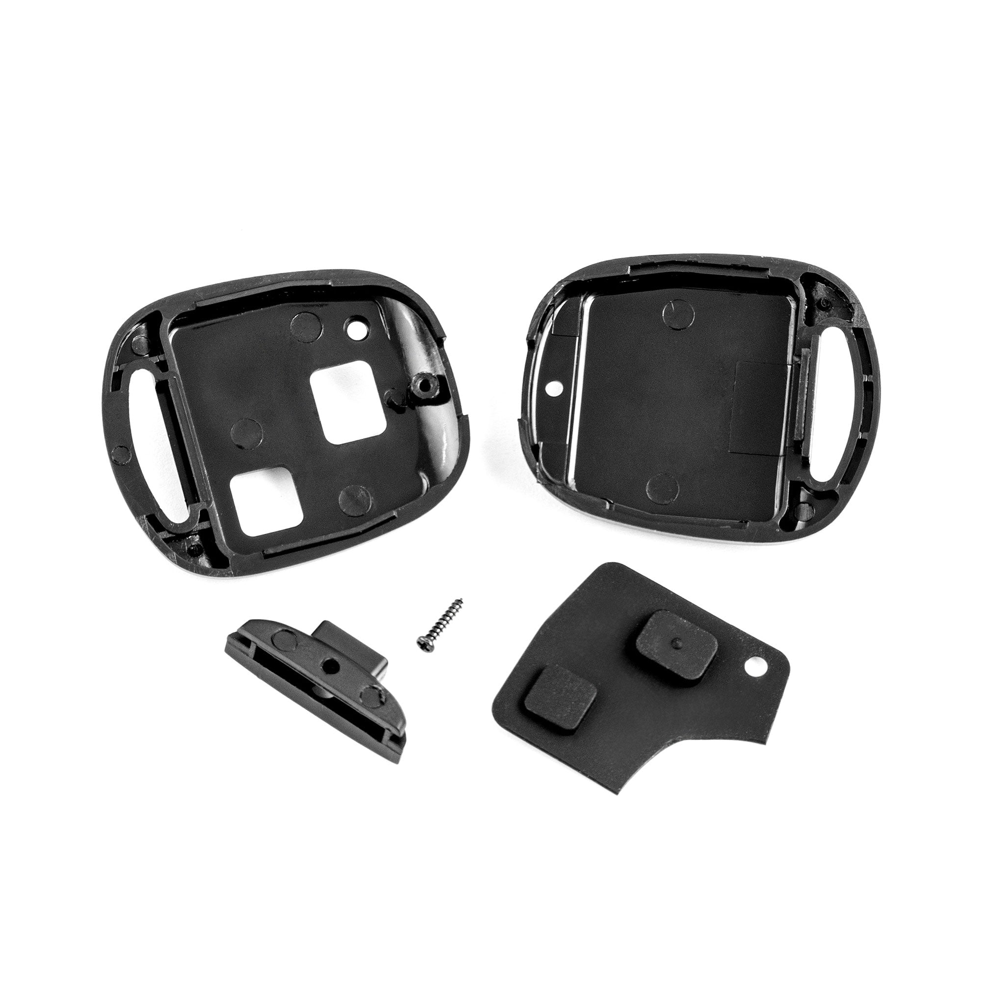 Toyota-Schlüsselabdeckung – 2 Tasten, bartlose Version