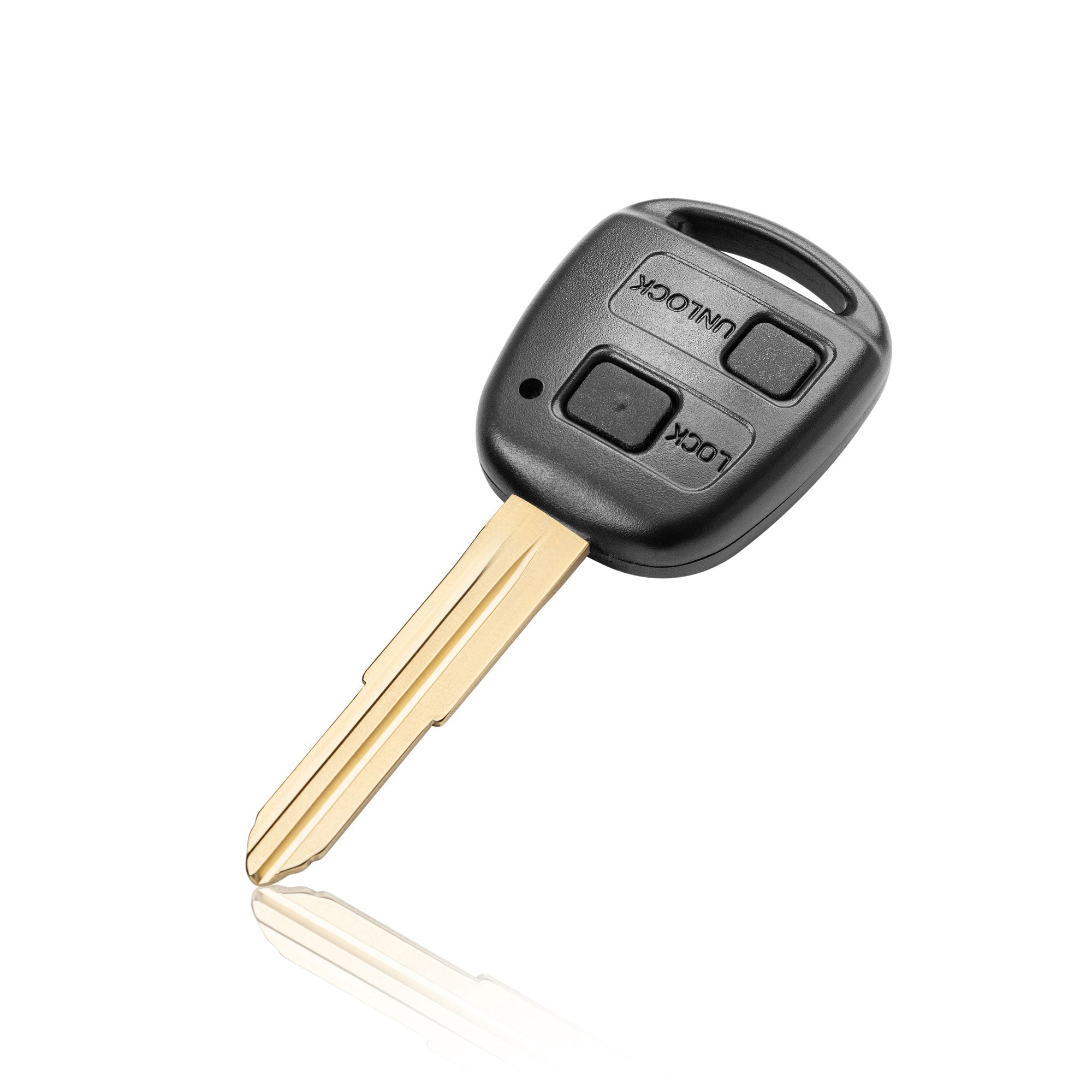 Obudowa kluczyka Toyota – 2 przyciski wersja z metalowym grotem TOY41