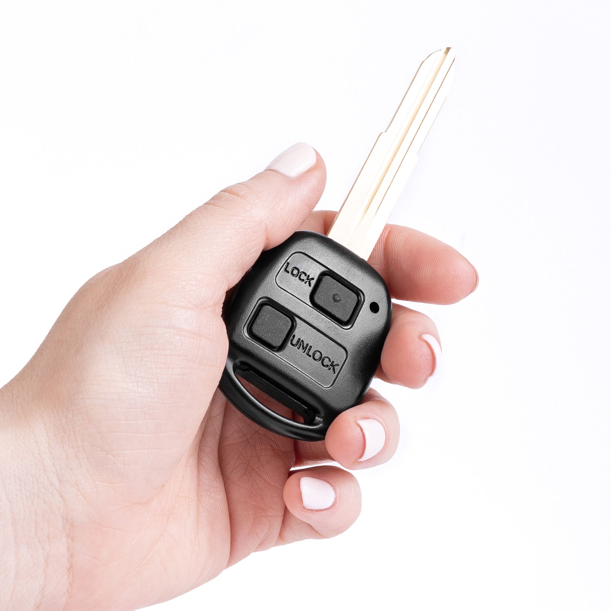 Obudowa kluczyka Toyota – 2 przyciski wersja z metalowym grotem TOY41