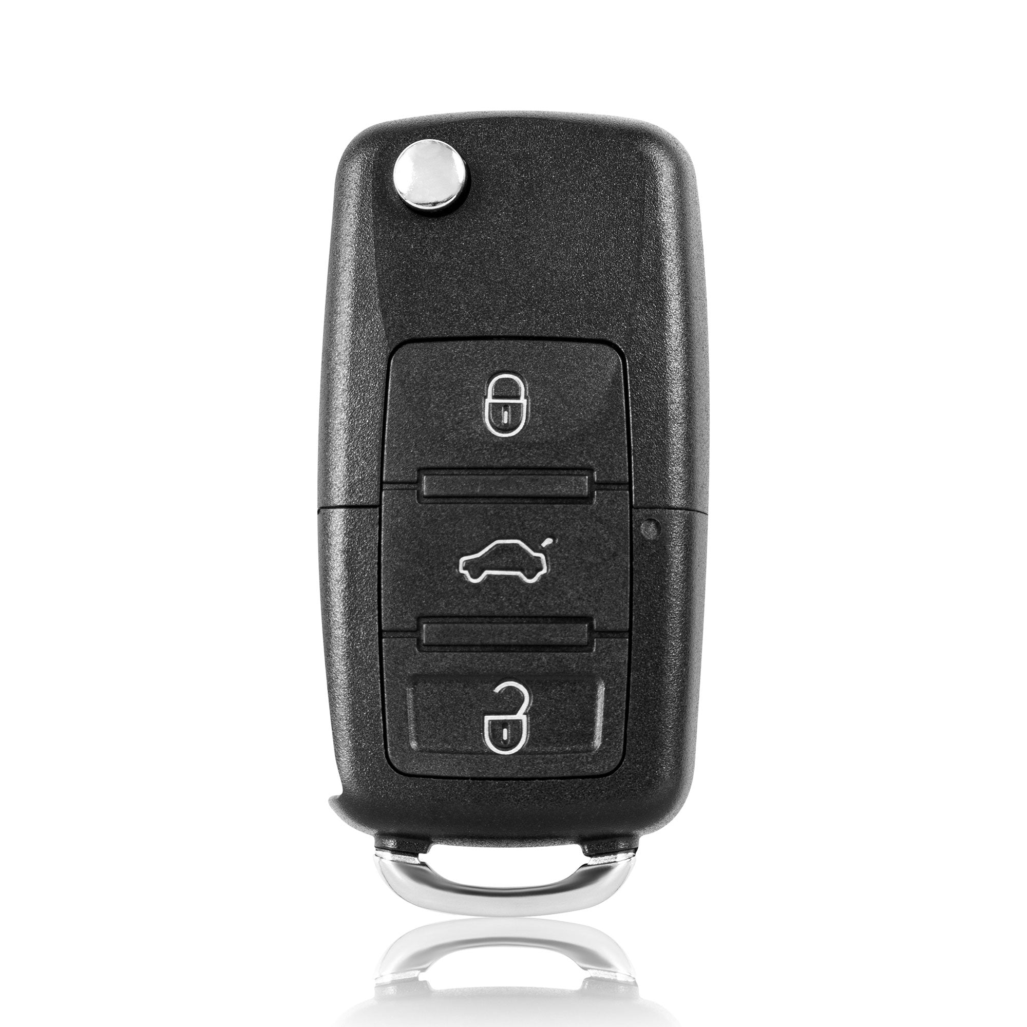 Key cover for Volkswagen / Skoda / Seat – 3 buttons | with blade | LED in the middle