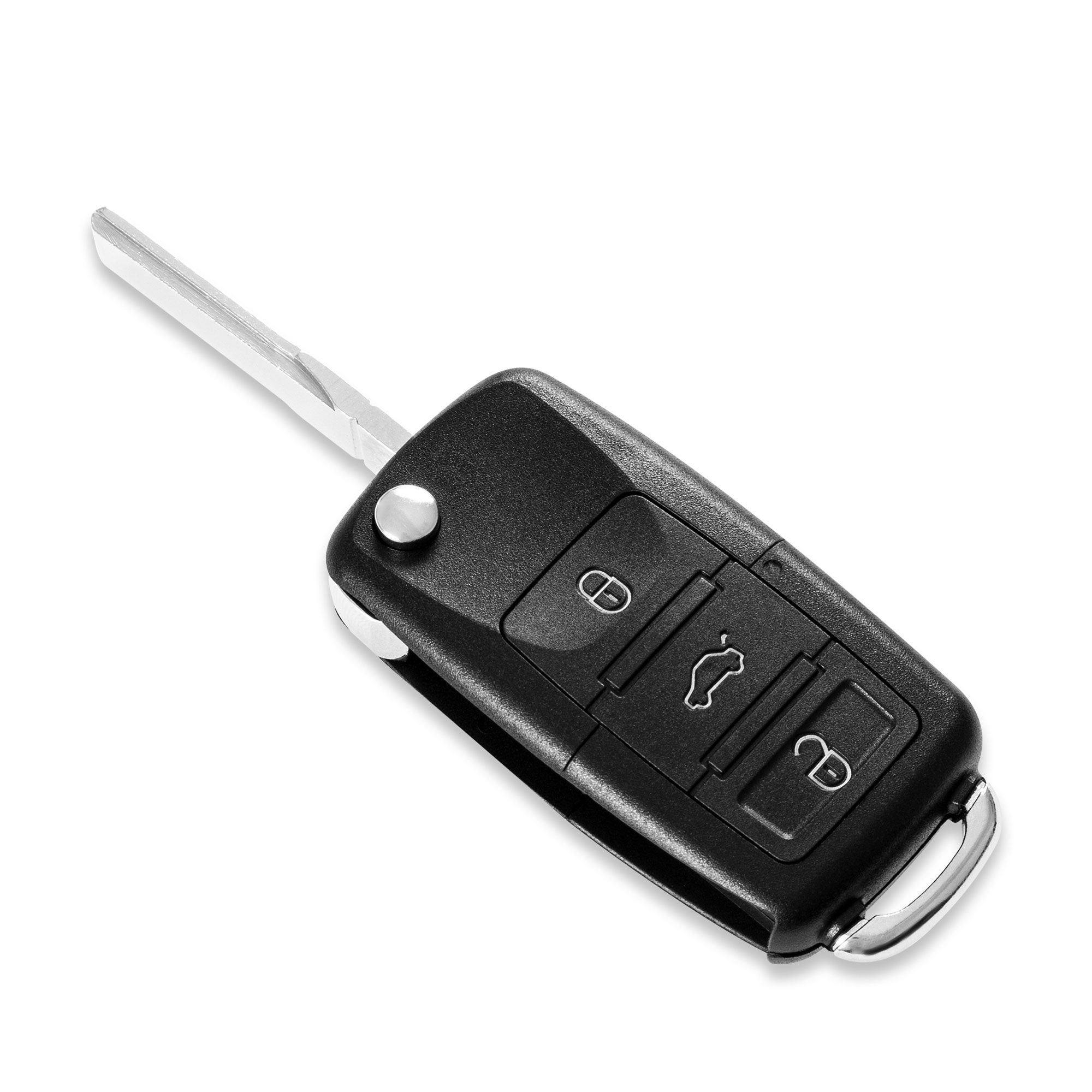 Key cover for Volkswagen / Skoda / Seat – 3 buttons | with blade | LED in the middle