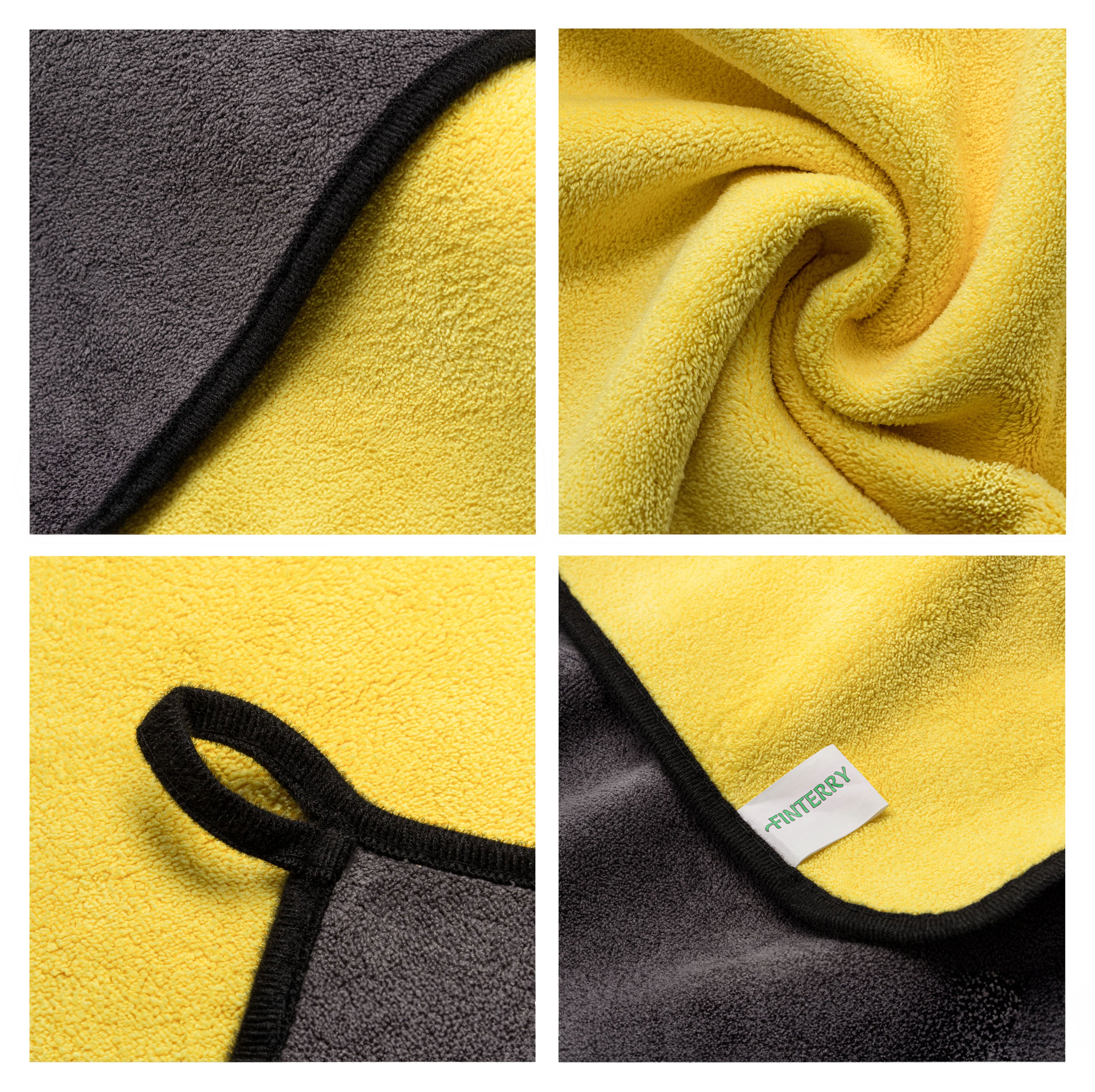 Microfiber car towel 40×40 cm – 600 GSM