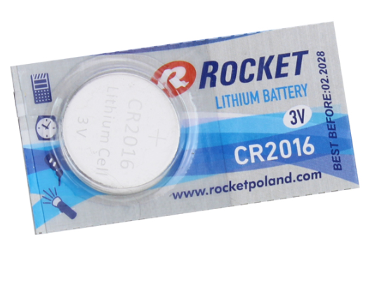 BATERIE BATERIA CR2016 LITOWA 3V GUZIKOWA 5 SZT