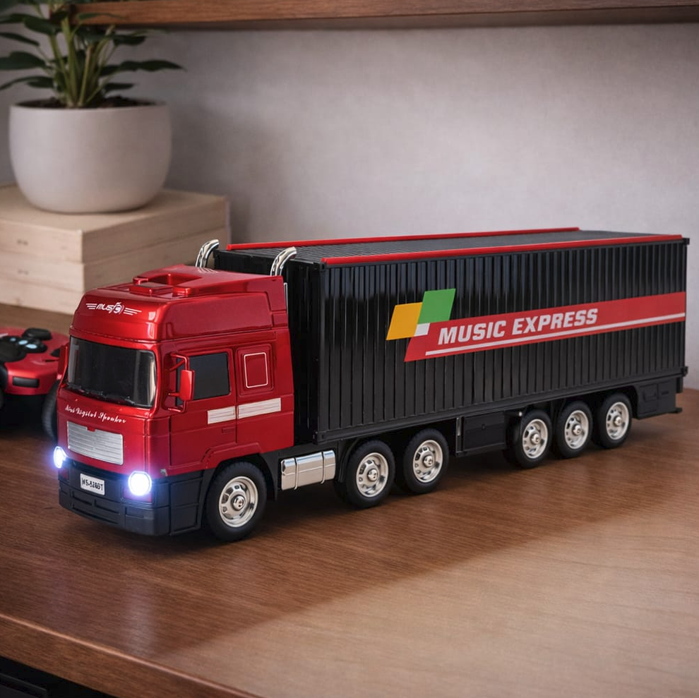 Głośnik Bluetooth WSTER WS-528 5W – ciężarówka LED FM USB