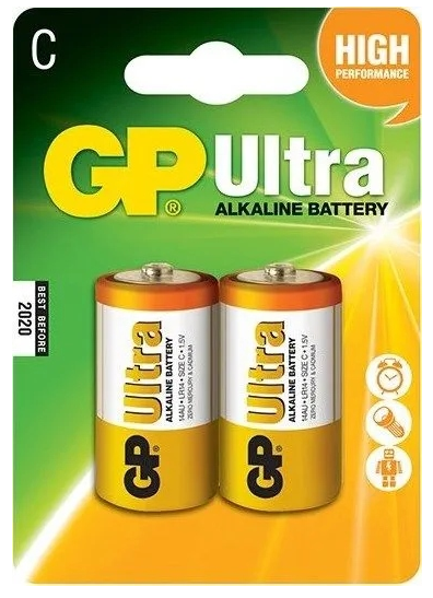 Bateria Alkaliczna GP C (R14) Zestaw 2 szt.